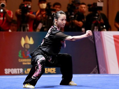 SEA Games 33: Wushu Việt Nam nỗ lực giữ vững vị thế