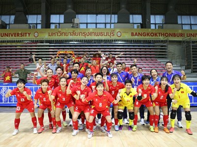 Thắng tối thiểu Philippines, tuyển Futsal nữ Việt Nam vào chung kết SEA Games 33 