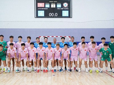 Sau SEA Games 33, Futsal Việt Nam tham dự 2 giải trẻ Đông Nam Á