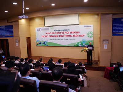 Thúc đẩy giáo dục bảo vệ môi trường trong giáo dục phổ thông