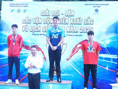 Khởi tranh Giải bơi - lặn các VĐV xuất sắc quốc gia 2025