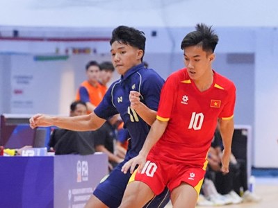 U19 Futsal Việt Nam vào bán kết giải trẻ Đông Nam Á