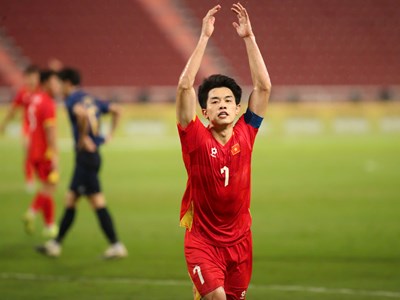 Đội hình ra sân của U23 Việt Nam đấu U23 Jordan: Đình Bắc lĩnh xướng hàng công