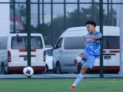 Tiền vệ Nguyễn Thái Sơn: U23 Việt Nam luôn cố gắng thi đấu hơn 100% khả năng