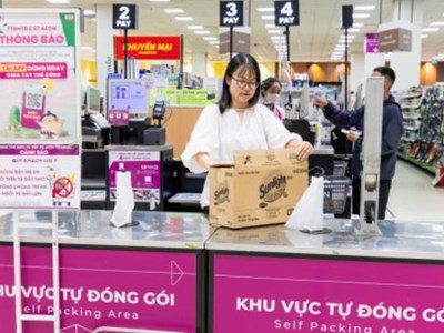 AEON Việt Nam hạn chế sử dụng túi ni-lông, góp phần bảo vệ môi trường