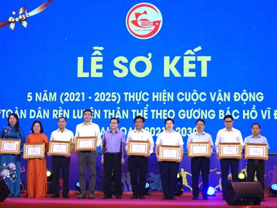TP.HCM sơ kết 5 năm phong trào rèn luyện thân thể theo gương Bác Hồ