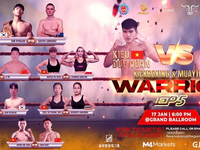 5 võ sĩ Việt Nam so tài cùng dàn cao thủ quốc tế tại Grand SF: Warriors EP05 