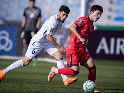 Bảng C VCK U23 châu Á 2026: U23 Uzbekistan, U23 Hàn Quốc vào tứ kết