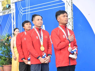 Lịch thi đấu của Đoàn Thể thao Người khuyết tật Việt Nam tại ASEAN Para Games 13 hôm nay 22.1