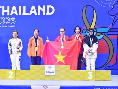 Lịch thi đấu của các VĐV Việt Nam tại ASEAN Para Games 13 hôm nay 24.1