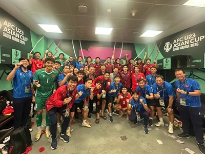 U23 Việt Nam được thưởng lớn sau trận thắng U23 Hàn Quốc