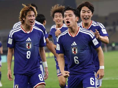 Thắng đậm U23 Trung Quốc, U23 Nhật Bản lần thứ ba vô địch châu Á