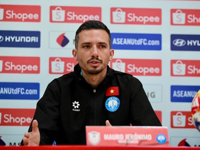 HLV Nam Định đặt mục tiêu thắng đội bóng Singapore tại giải các CLB Đông Nam Á