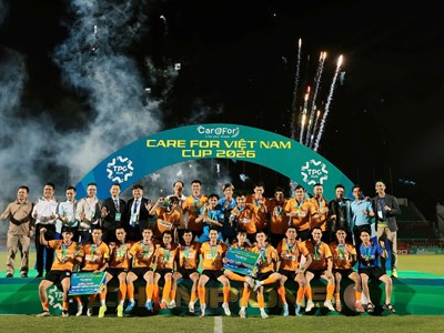 Sôi động Giải bóng đá Tứ hùng - Care For Việt Nam Cup 2026