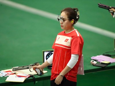 Bắn súng Việt Nam giành HCB đầu tiên tại Giải vô địch châu Á 2026