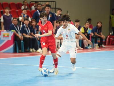Tuyển Futsal nữ Việt Nam gặp khó tại Giải vô địch Đông Nam Á 2026