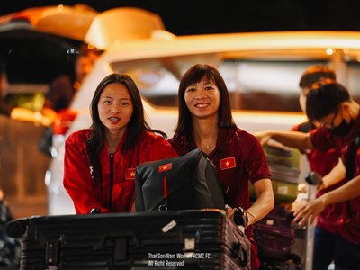 Đội tuyển futsal nữ Việt Nam lên đường sang Thái Lan dự giải Đông Nam Á