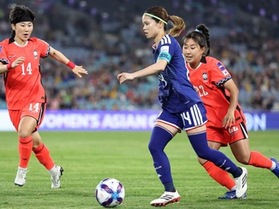 Nhật Bản gặp Australia ở chung kết Giải bóng đá nữ châu Á 2026