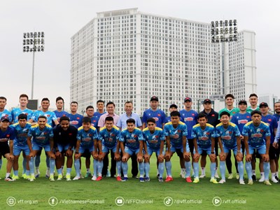 Lãnh đạo VFF động viên tuyển Việt Nam trước FIFA Days tháng 3.2026
