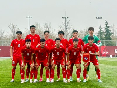 Lịch thi đấu CFA Team China hôm nay 31.3: U23 Việt Nam quyết đấu U23 Trung Quốc