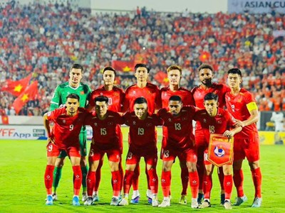 Đội tuyển Việt Nam thuộc nhóm hạt giống số 3 tại VCK Asian Cup 2027