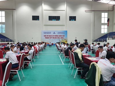 Khởi tranh Giải cờ tướng vô địch quốc gia 2026