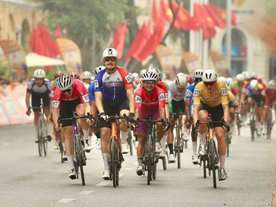 Áo vàng đổi chủ sau chặng 3 Giải xe đạp Cúp Truyền hình TP.HCM 2026