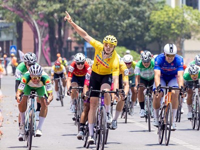 Thứ hạng không đổi tại chặng 7 Giải xe đạp Cúp Truyền hình TP.HCM 2026