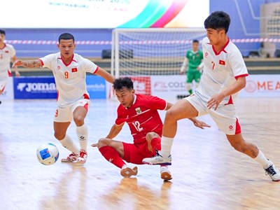 Đội tuyển futsal Việt Nam tranh hạng ba với Australia
