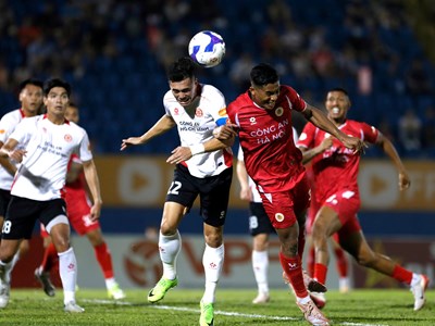 Kết quả và xếp hạng mới nhất vòng 19 V.League 2025/26