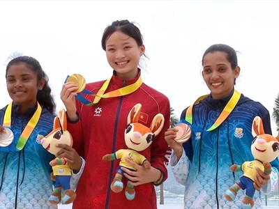 Việt Nam giành HCV đầu tiên tại Đại hội Thể thao bãi biển châu Á 2026