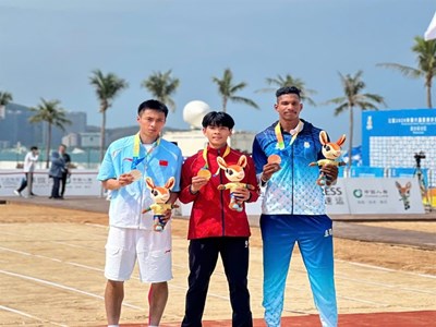 Điền kinh Việt Nam giành tấm HCV thứ hai tại Đại hội Thể thao bãi biển châu Á 2026