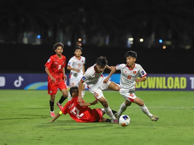 Xếp hạng VCK U17 châu Á 2026: U17 Việt Nam đứng trên Hàn Quốc, UAE