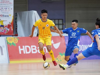 Lịch thi đấu lượt đi Giải futsal VĐQG 2026 