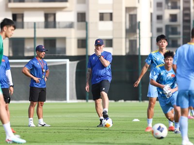 U17 Việt Nam tập trung cao độ trước trận đấu với U17 Hàn Quốc