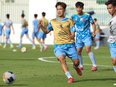 U17 Việt Nam sẵn sàng cho trận đấu quyết định tấm vé tham dự World Cup