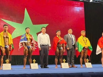 Việt Nam khởi đầu thuận lợi tại Giải Thể hình và Fitness Đông Nam Á 2026