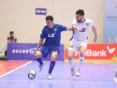Thái Sơn Bắc hòa kịch tính Thái Sơn Nam TP.HCM ở trận “siêu kinh điển” futsal Việt Nam