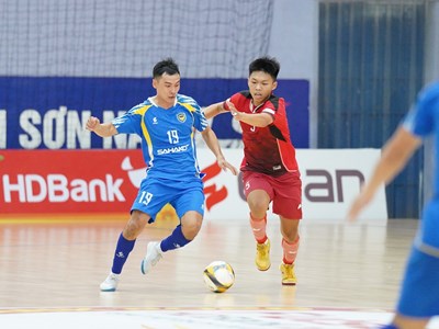 Kết quả và xếp hạng mới nhất tại vòng 3 Giải futsal VĐQG 2026