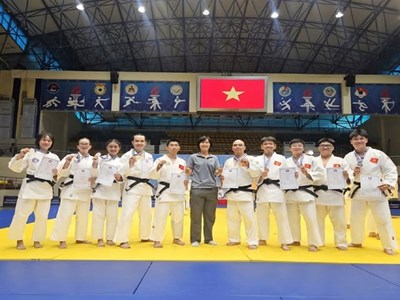 Judo Việt Nam khởi đầu ấn tượng tại Giải vô địch Đông Nam Á 2026