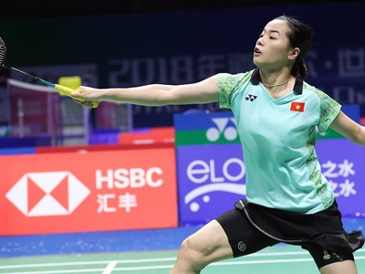 Thùy Linh sớm dừng bước tại Singapore Open 2026
