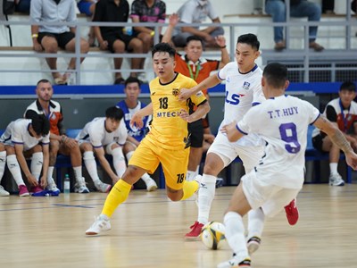 Kết quả và xếp hạng mới nhất vòng 5 Giải futsal VĐQG 2026