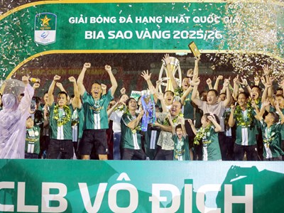 Kết quả và xếp hạng mới nhất vòng 21 Giải hạng Nhất Quốc gia 2025/26