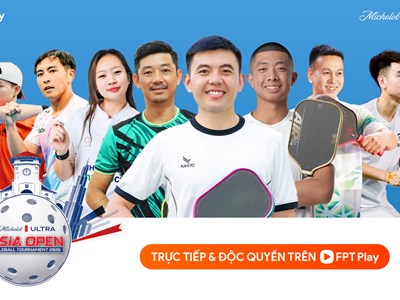 Anh tài hội tụ tại Giải Pickleball Michelob ULTRA châu Á mở rộng 2026