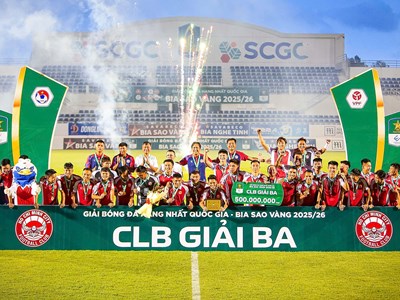 Xác định thứ hạng chung cuộc tại Giải hạng Nhất Quốc gia 2025/26