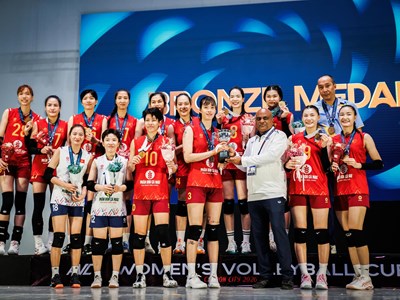 Thắng dễ Kazakhstan, tuyển bóng chuyền nữ Việt Nam xếp thứ ba AVC Cup 2026 