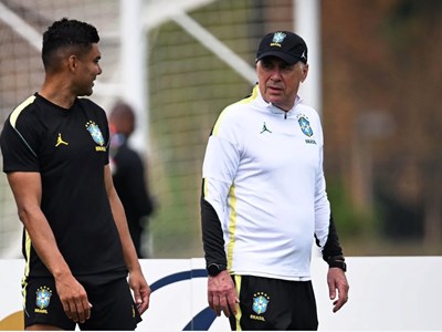 HLV Ancelotti quyết tâm giúp Brazil cải thiện trước cuộc đối đầu với Haiti