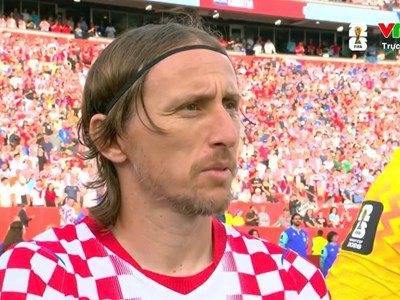 Luka Modric cán mốc 200 trận trong màu áo tuyển Croatia