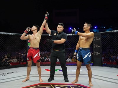 Võ sĩ Việt Nam tạo dấu ấn trước dàn đối thủ Trung Quốc tại MMA Lion Championship 33