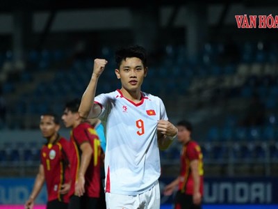 Đình Bắc sở hữu thống kê đặc biệt sau khi lập hat-trick vào lưới Timor Leste